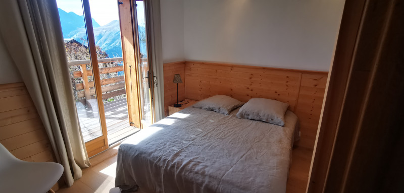 Chambre double Chalet Alpe d'Huez Domaine Skiable - Villard Reculas 