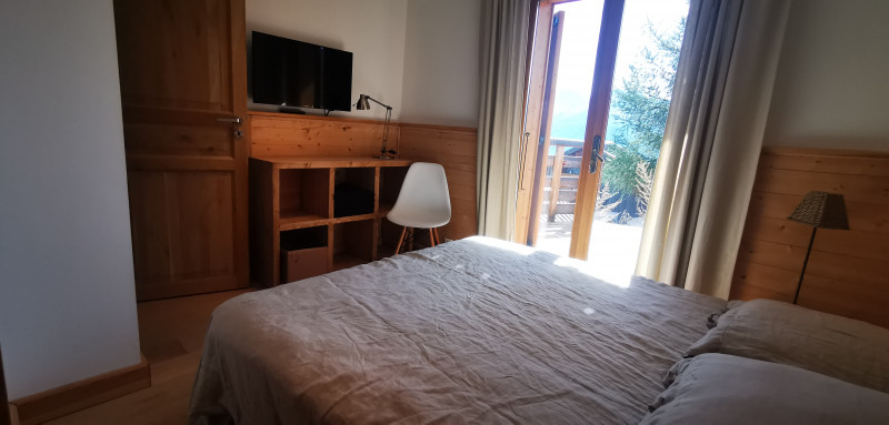 Chambre double Chalet Alpe d'Huez Domaine Skiable - Villard Reculas 